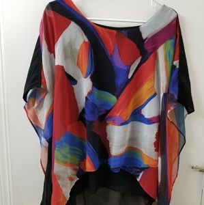 Multi colored blouse from Lane Bryant 14/16